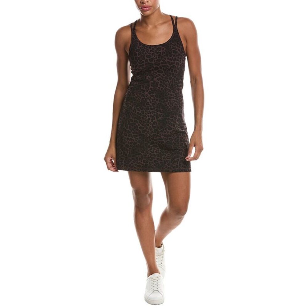 Sweaty Betty Womens  Ultimate Studio Double Strap Dress, Brown